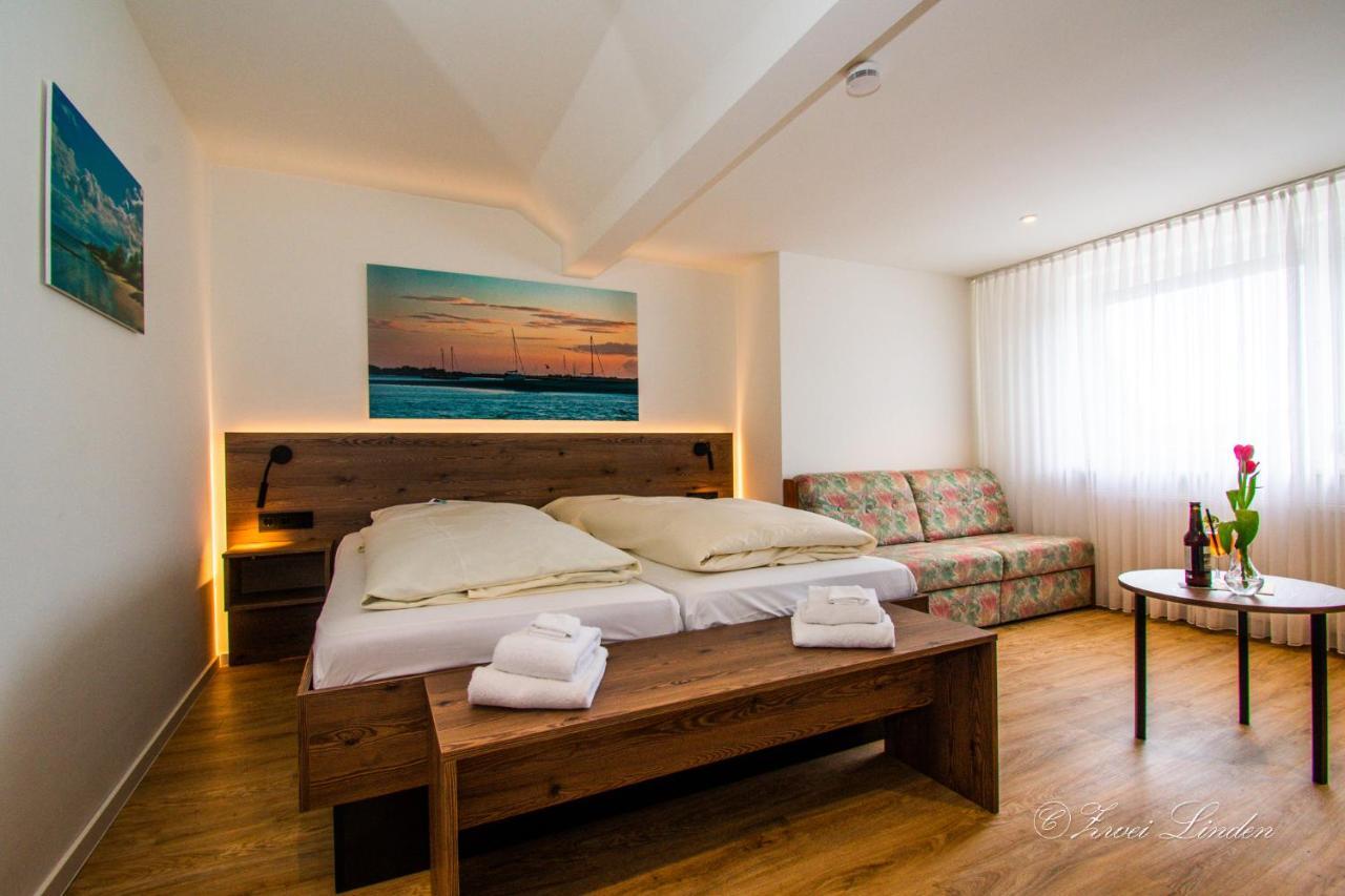 Hotel Zwei Linden - Links Der Elbe - Niedersachsen Balje ภายนอก รูปภาพ