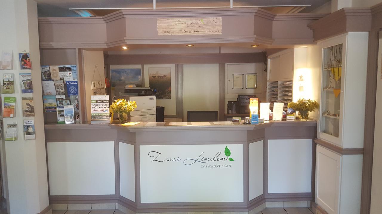 Hotel Zwei Linden - Links Der Elbe - Niedersachsen Balje ภายนอก รูปภาพ